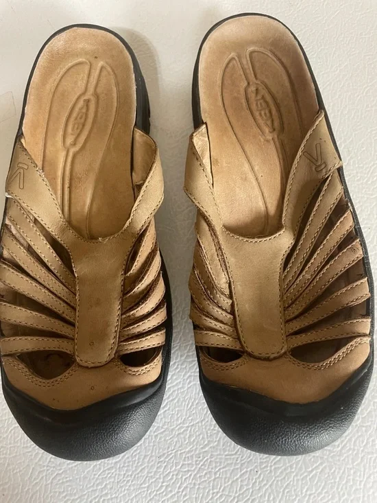 Keen Women’s Brown Slide In Mules. Good Condition. Size 6. - Picture 2 of 10